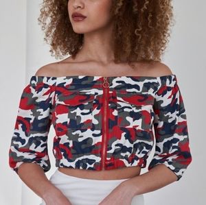 Off the shoulder top